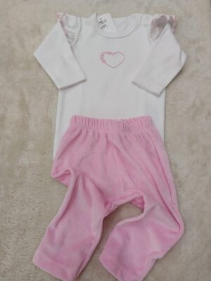 Conjunto Bebê Coração