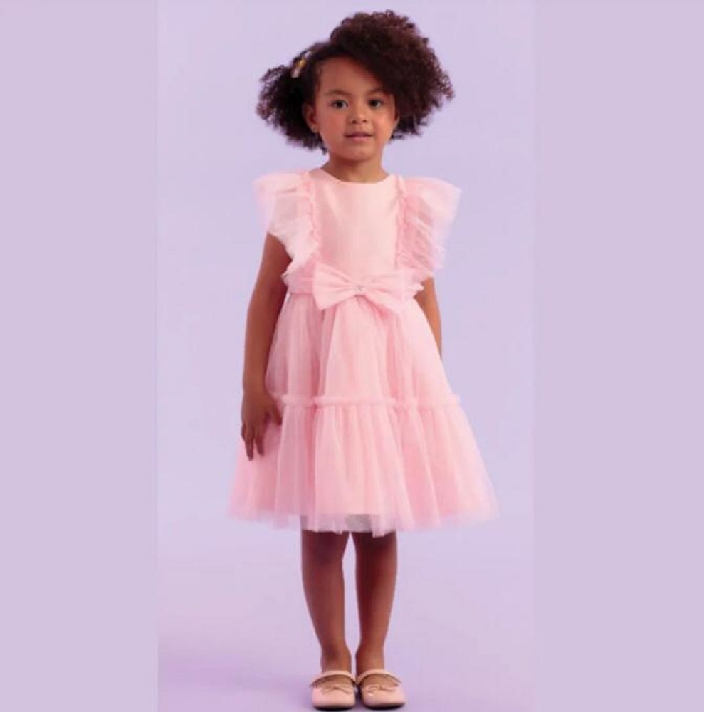 Vestido Tule Com Br Pc51113122248