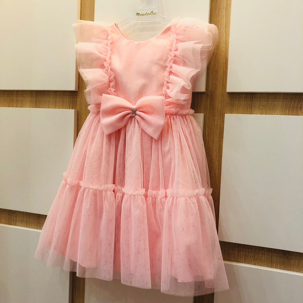 Vestido Tule Com Br Pc51113122248