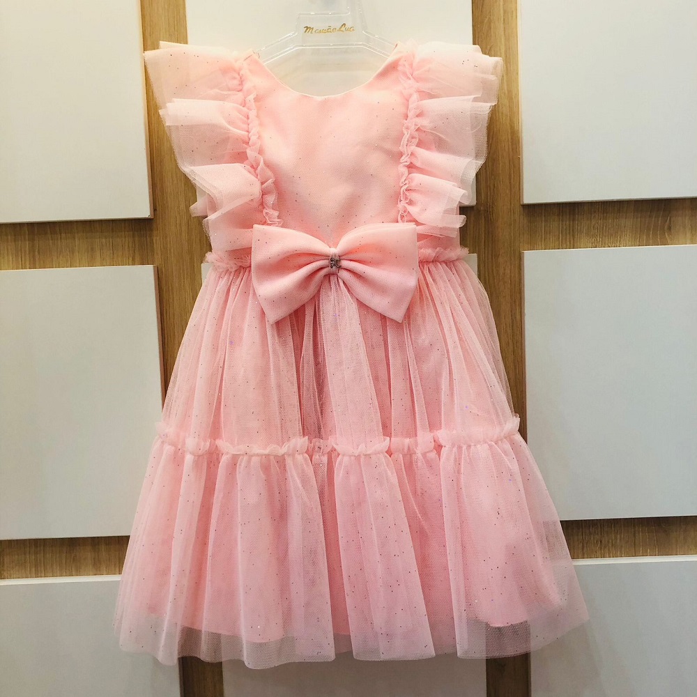 Vestido Tule Com Br Pc51113122248