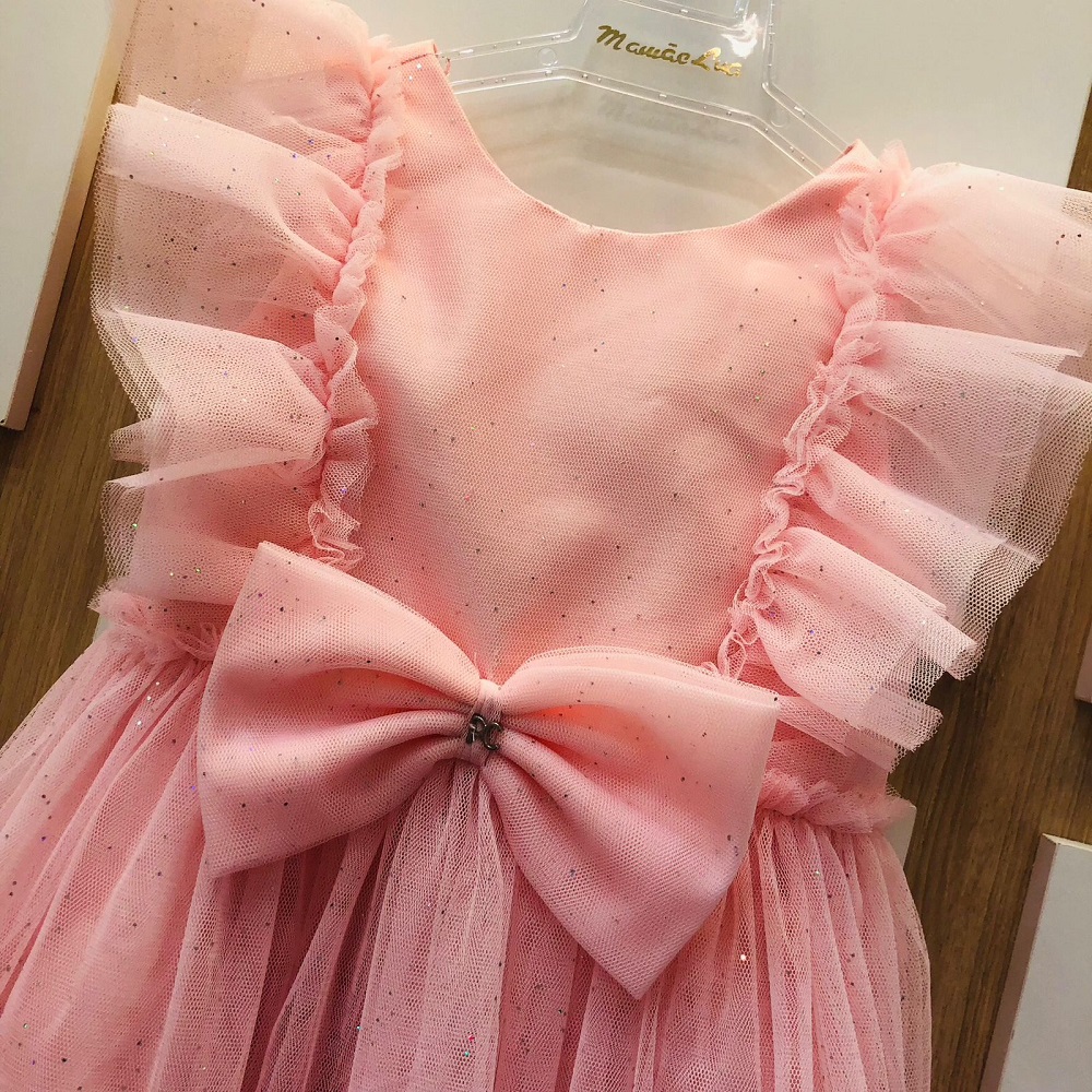 Vestido Tule Com Br Pc51113122248