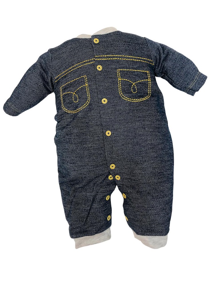 Macacão Bebê Jeans Bf36051