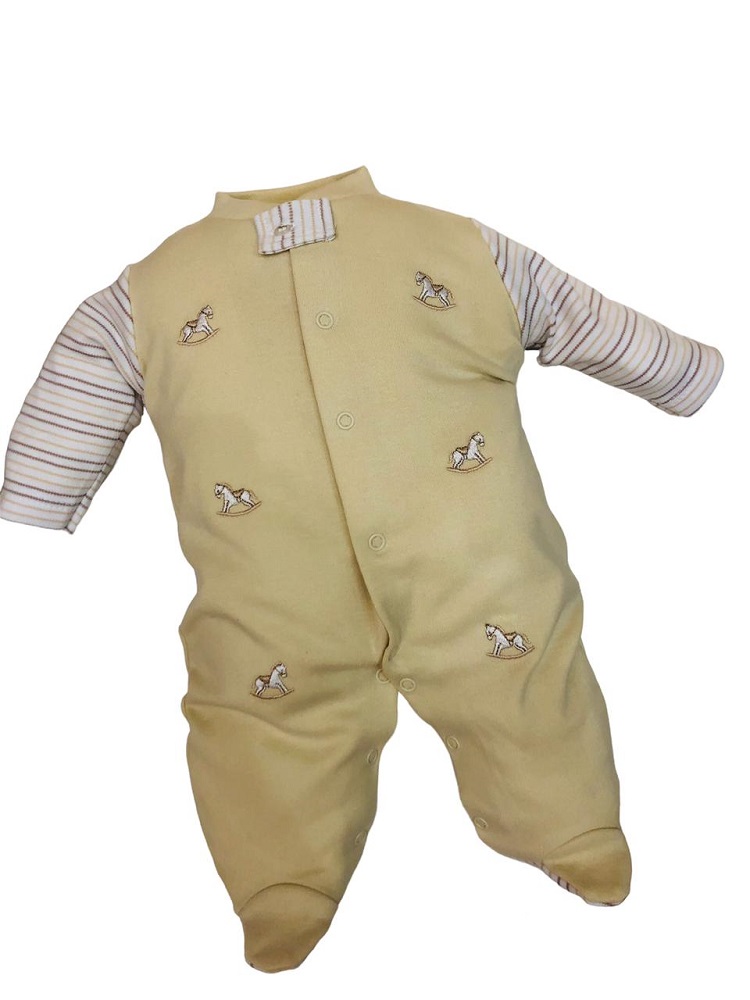 Macacao Bebe Cavalo Bf39025