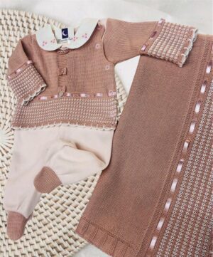 Saida Maternidade Bebê Tricot Valentina