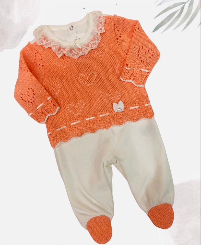 Macacão Bebê Linha Coral