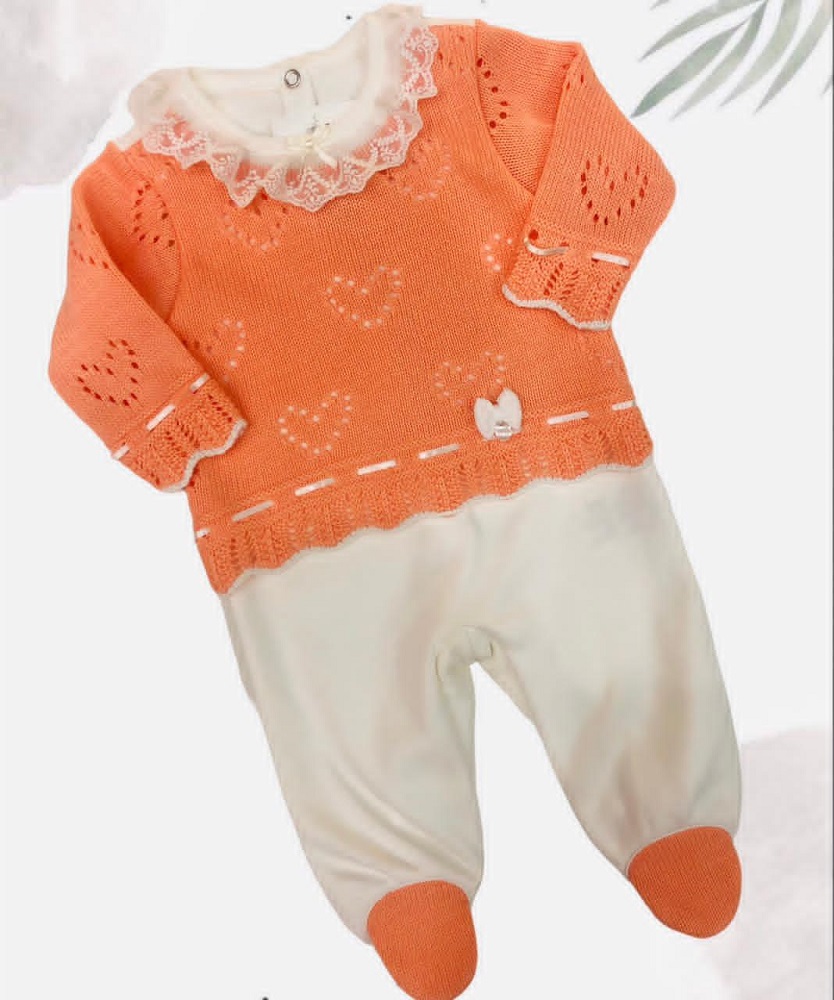 Macacão Bebê Linha Coral