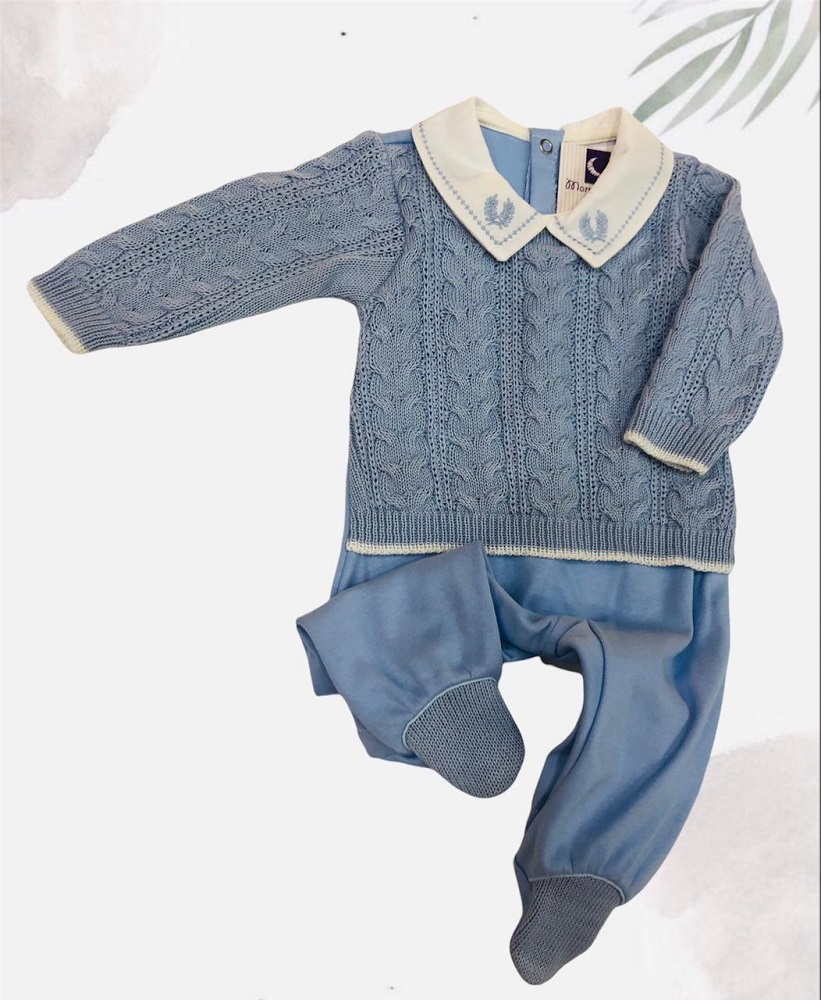 Macacão Bebê Linha Azul