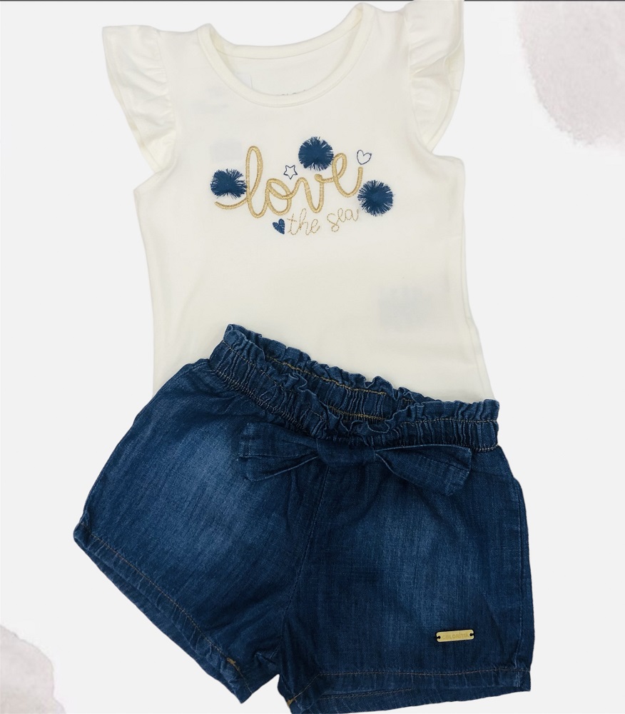 Conjunto Infantil Love