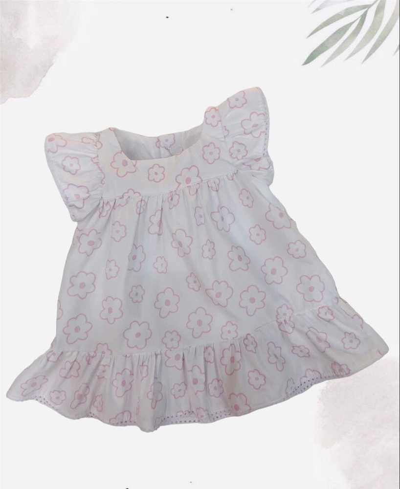 Vestido Bebê Flor