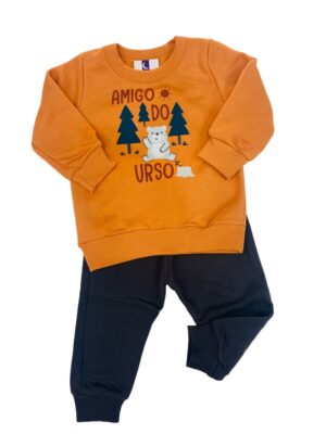 Conjunto Bebê Amigo Do Urso