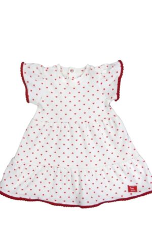 Vestido Coracões Bebê