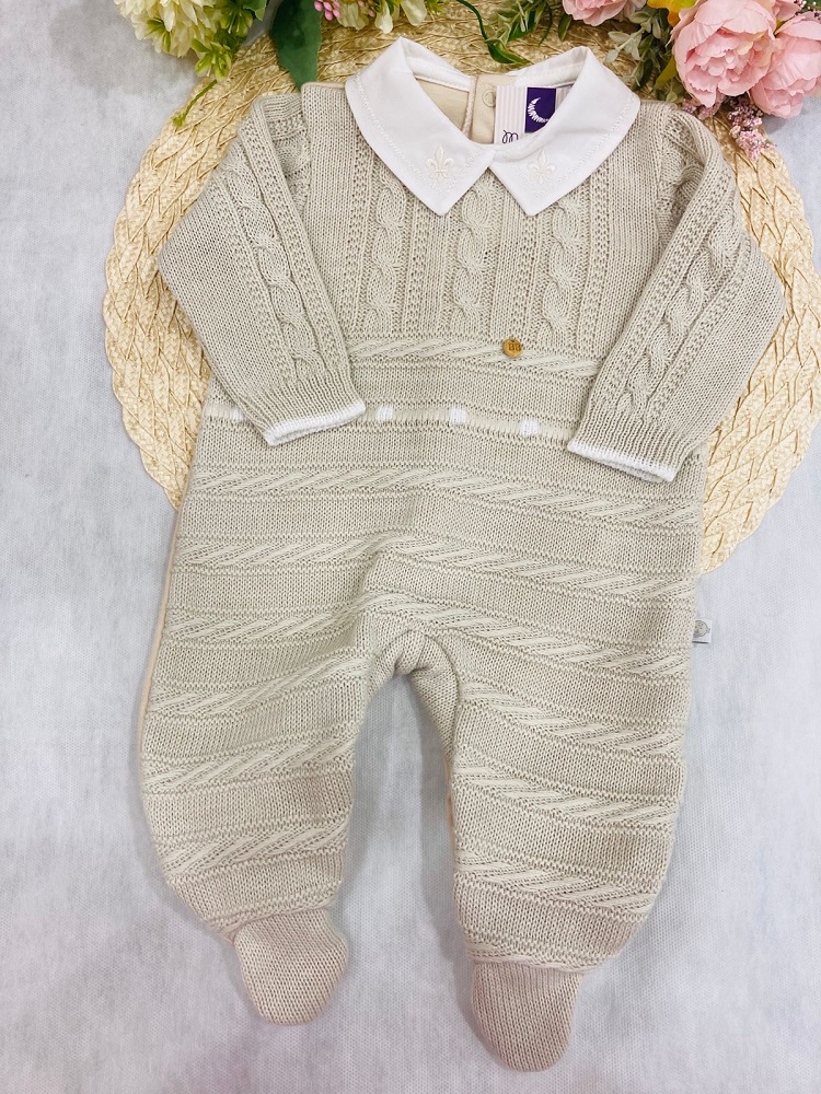 Macacão Manga Longa Tricot Rafael