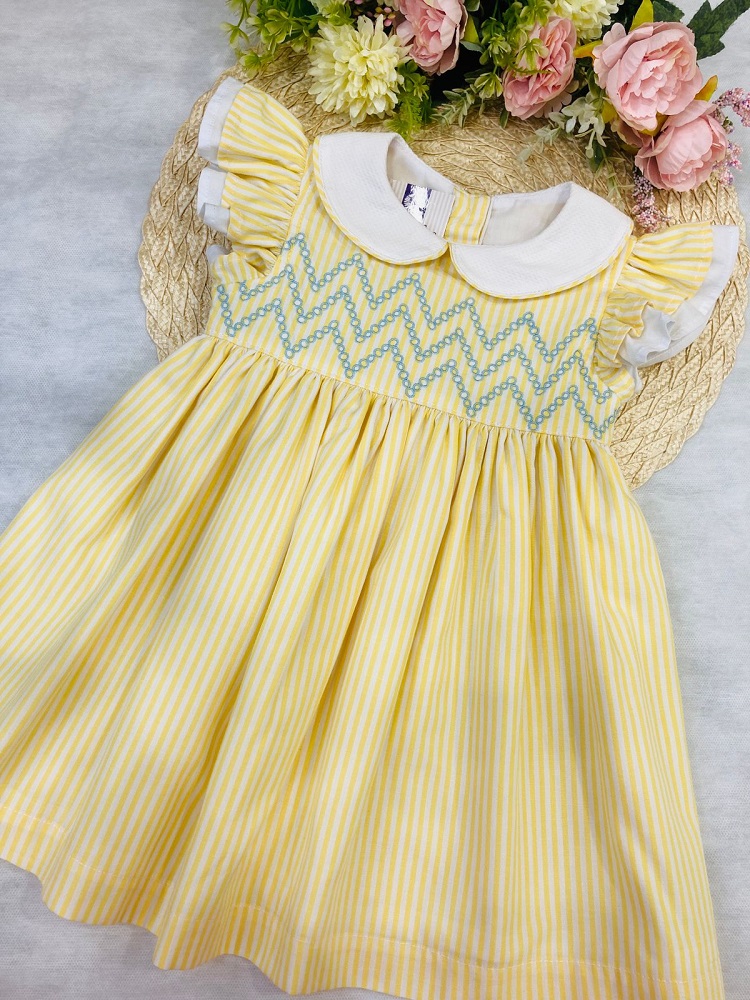 Vestido Bebê Amarelo