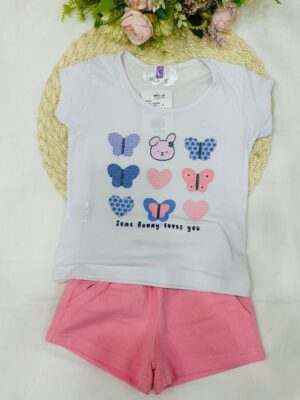 Conjunto Infantil Menina Borboleta