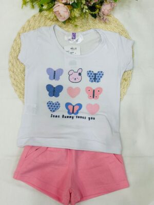 Conjunto Infantil Menina Borboleta