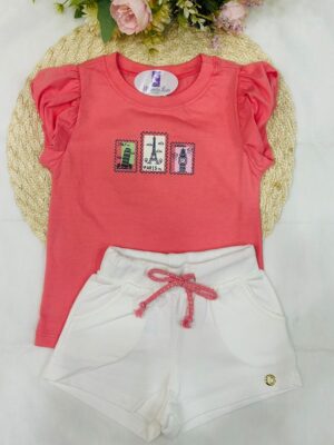 Conjunto Infantil Menina Paris