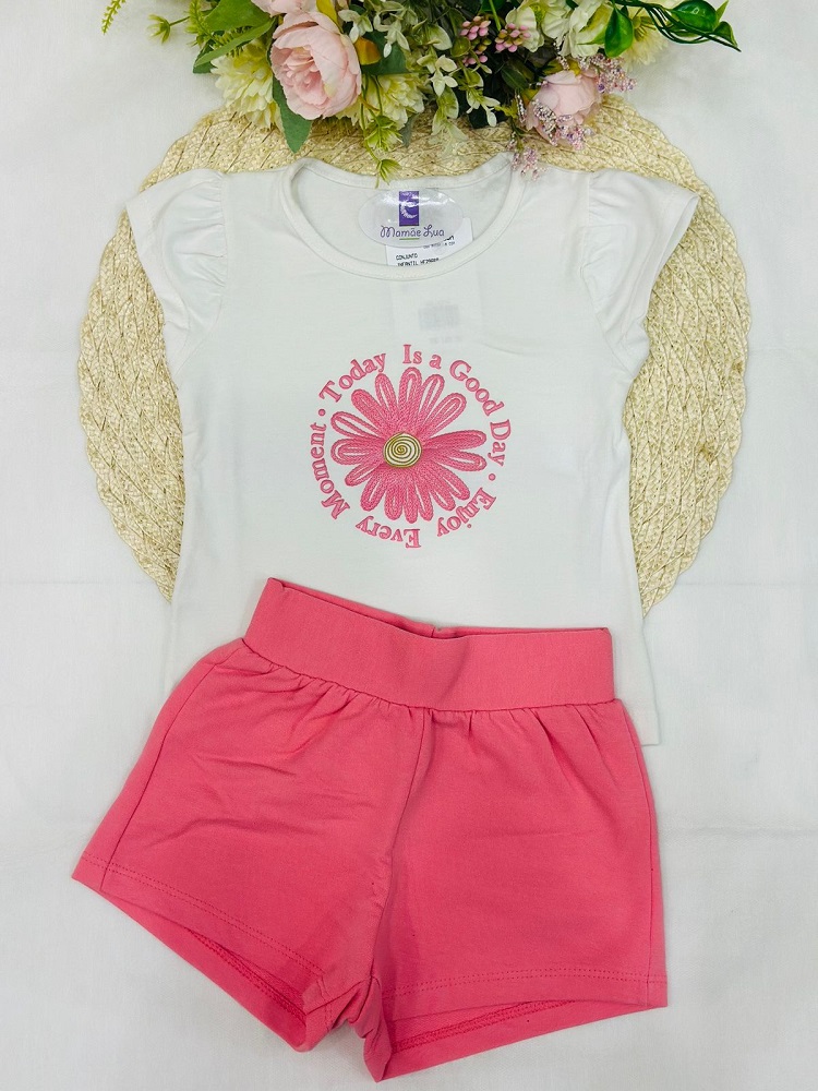 Conjunto Infantil Menina Good Day