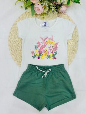 Conjunto Infantil Menina Estampado