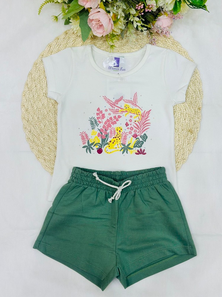 Conjunto Infantil Menina Estampado