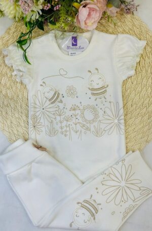 Conjunto Bebê Abelha Feminino Sortido