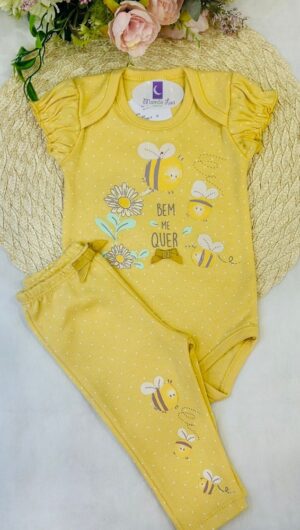 Conjunto Bebê Abelha Sortido