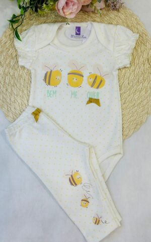 Conjunto Bebê Abelha Sortido