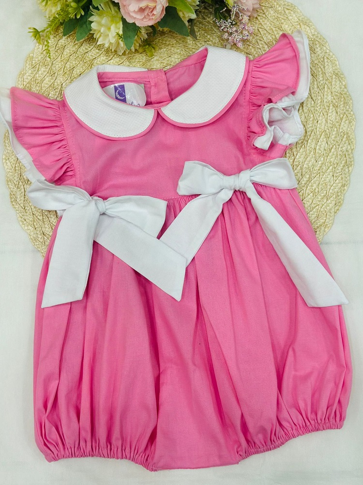 Romper Para Bebê Rosa