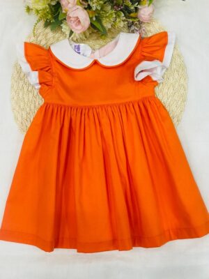 Vestido Bebê Laranja