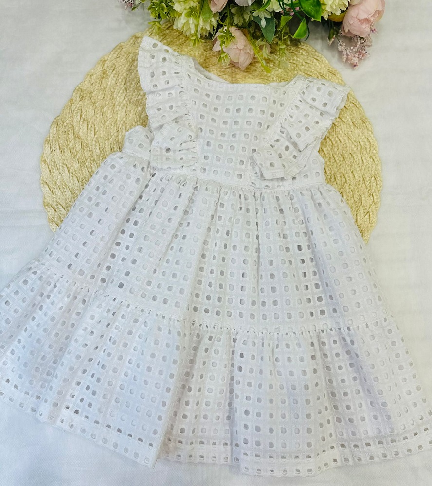 Vestido Branco Bebê Laise