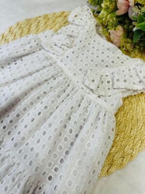 Vestido Branco Bebê Laise
