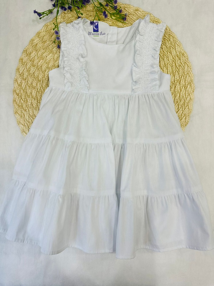 Vestido Branco Bebê