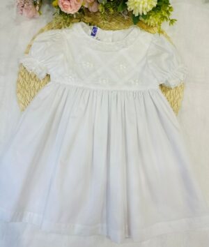 Vestido Bebê Clássico Branco