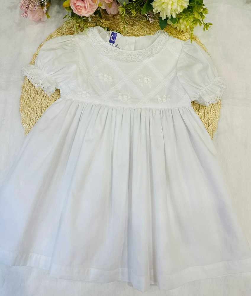Vestido Bebê Clássico Branco