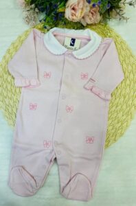 Macacão Bebê Longo Laço