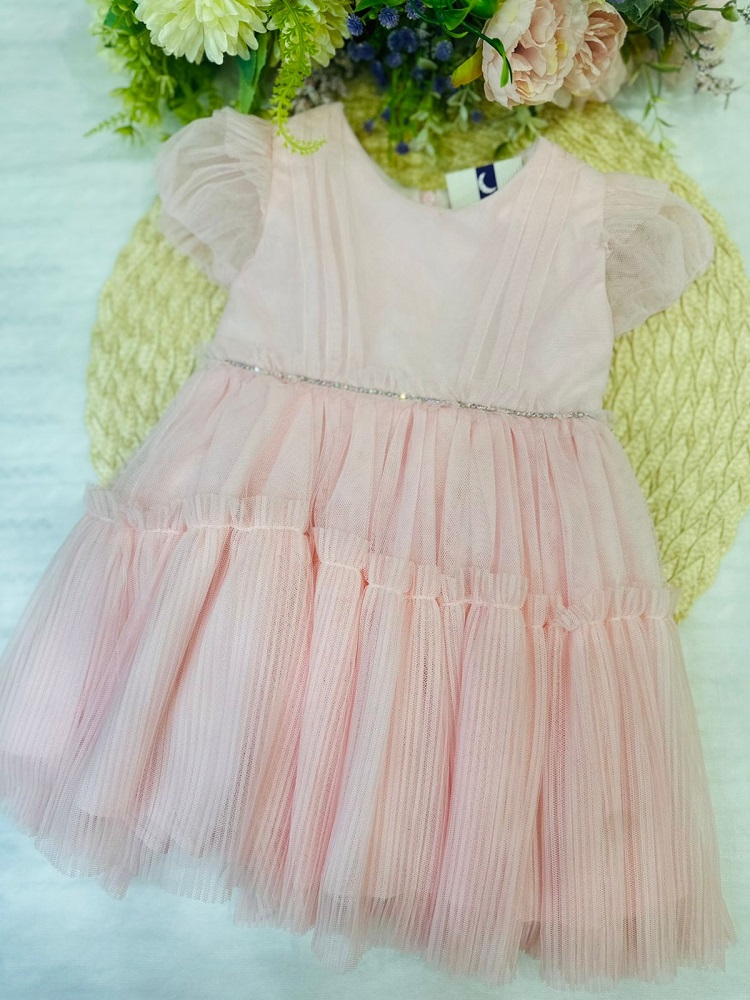 Vestido Bebê Strass Glamur