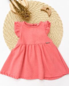 Vestido Bebê Com Babadinhos