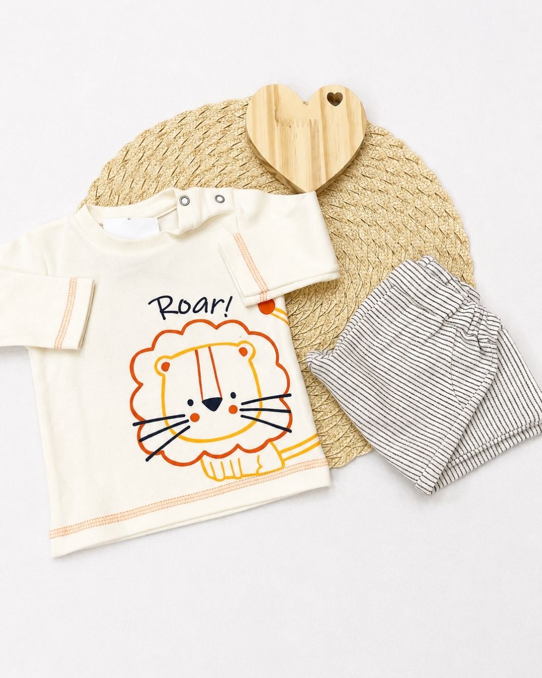 Conjunto Bebê Leãozinho Roar