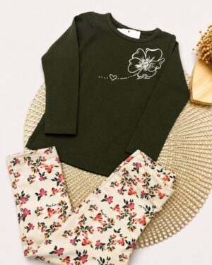 Conjunto Flor Jardim Botânico Infantil