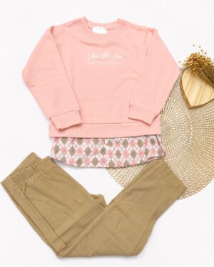 Conjunto Moletom Sweet Layers Infantil