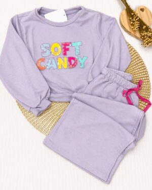 Conjunto Infantil Soft Candy