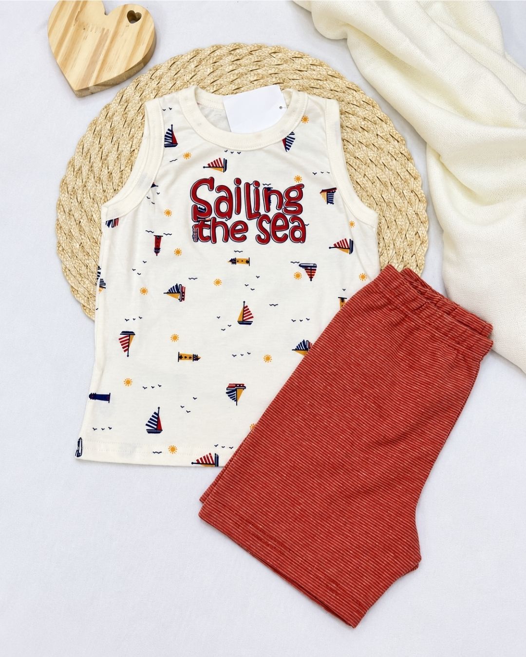Conjunto Infantil Regata Náutica