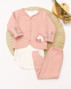 Conjunto Bebê 2 Peças Casinha E Passarinho