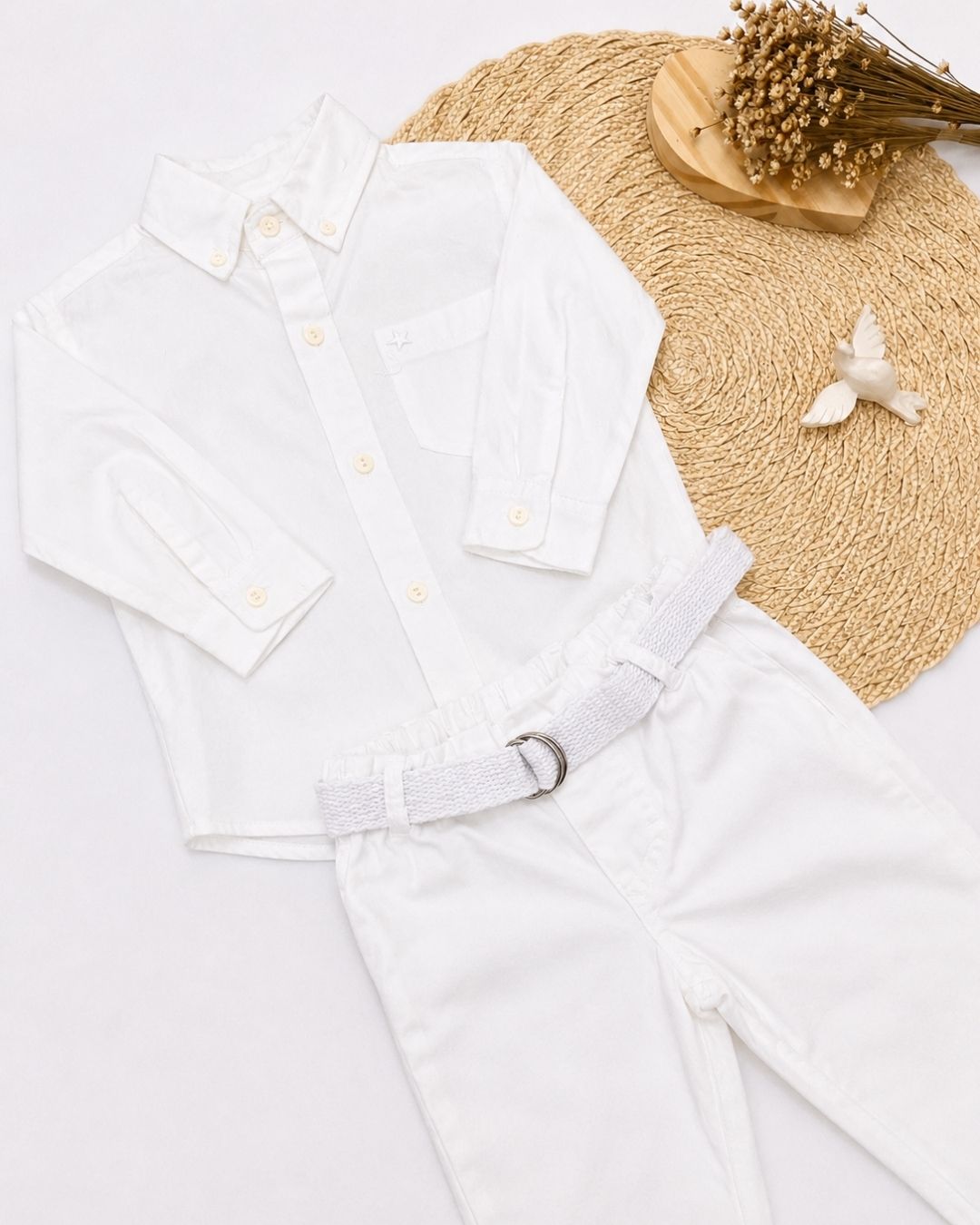 Conjunto Social Infantil Com Camisa E Calça