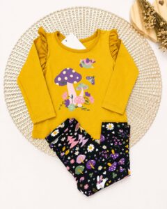 Conjunto Infantil Cogumelos Encantados