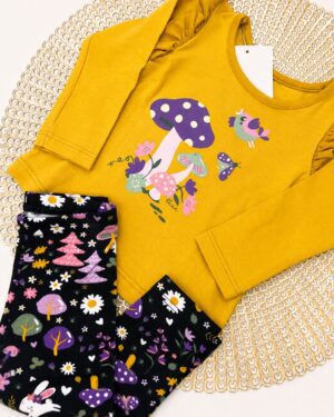 Conjunto Infantil Cogumelos Encantados