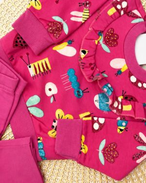 Conjunto Infantil Estampado Jardim Encantado