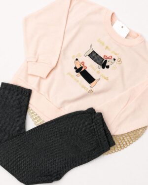 Conjunto Infantil Cachorrinhos Salsicha