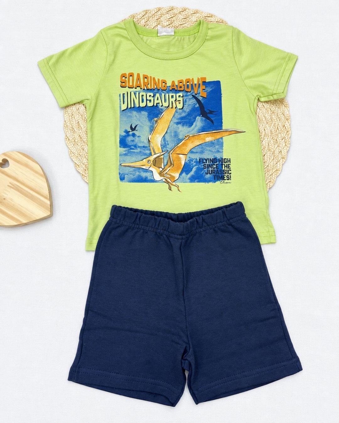 Conjunto Infantil Dinossauro Voador