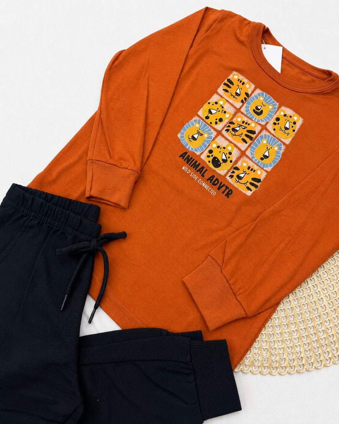 Conjunto Infantil Animal Adventure Com Calça