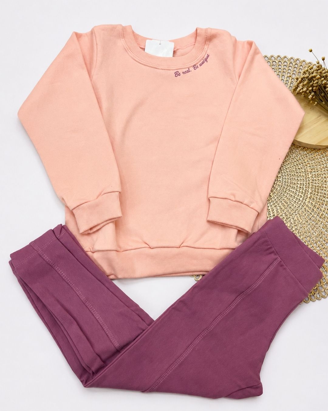 Conjunto Infantil Be Real Com Legging